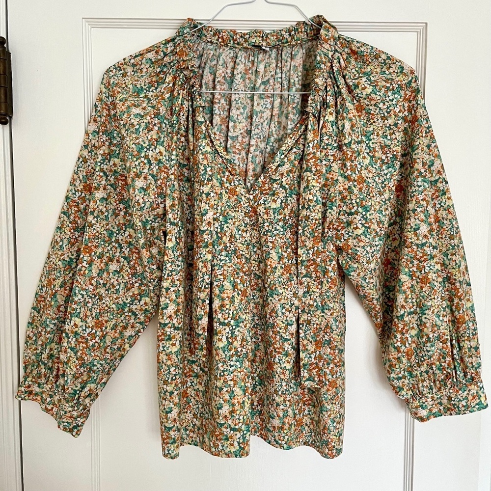 NWOT Rails Amal Floral Blouse | Size Small - Picture 3 of 8